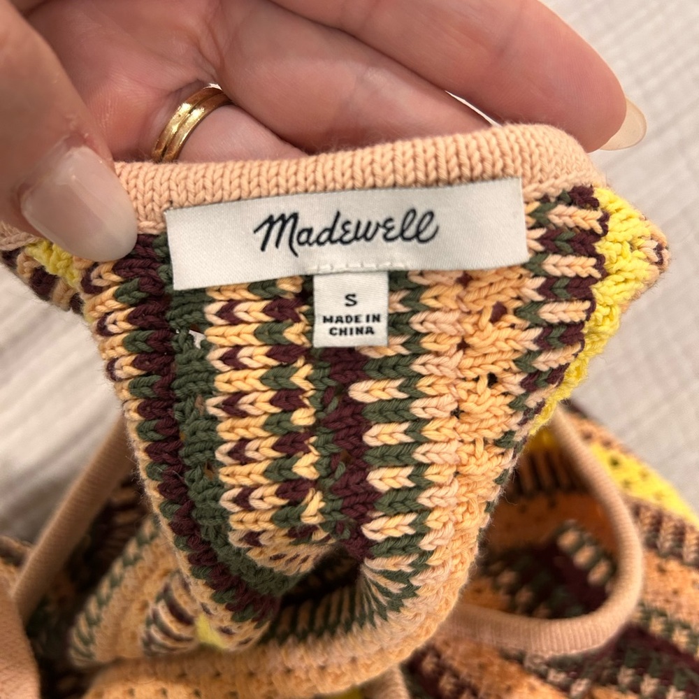 Madewell Crochet Janson Sweater Tank
(B5) - Picture 4 of 4